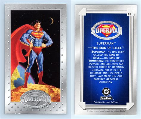 skybox superman platinum series